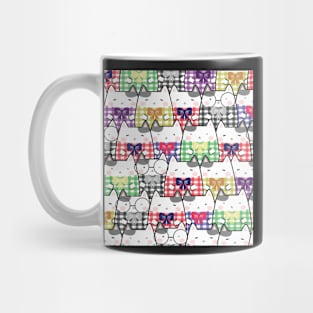 Cute Cat Seamless Pattern Mug